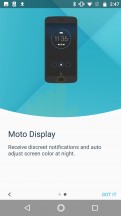 Moto display - Motorola Moto G5S Plus review