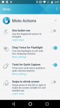 Moto actions - Motorola Moto G5S Plus review