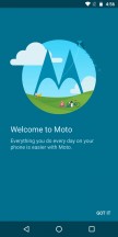 Moto initial setup - Motorola Moto G6 Play review
