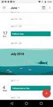 Calendar - Motorola Moto G6 Play review