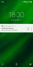 Lockscreen - Motorola Moto G6 Plus review