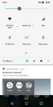 Quick toggles/notifications - Motorola Moto G6 Plus review