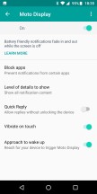 Moto display - Motorola Moto G6 Plus review