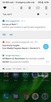 Quick toggles/notifications - Motorola Moto G6 review