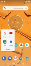 Folder view - Motorola One review