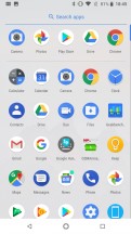 App drawer - Nokia 8 Sirocco review