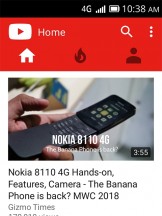 KaiOS: YouTube - Nokia 8110 4G review