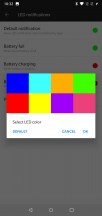 Notification LED setup - OnePlus 6 review