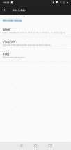 Battery management • Normal/Deep clear • Alert slider settings • Still no ZB-BZ : / - OnePlus 6 review