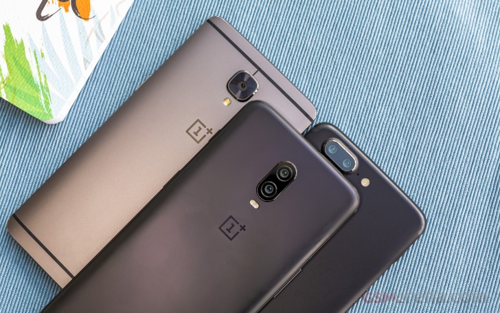 OnePlus 6T vs. 5T vs. 3T evolution