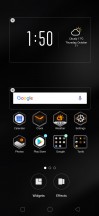 Homescreen settings - Oppo Find X Lamborghini Edition review