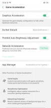 Game Settings - Oppo R15 Pro review