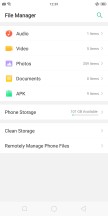 Browser and File manager - Oppo Realme 1 review