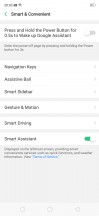 Navigation settings - Oppo Realme 2 Pro review