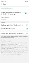 Fingerprint and face unlock setup - Oppo RX17 Pro review