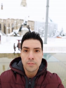 Pocophone F1 daytime selfies, Portrait mode off/on - f/2.0, ISO 100, 1/627s - Pocophone F1 long-term review