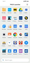 App drawer - Pocophone F1 long-term review