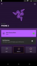 Razer Chroma logo control app - Razer Phone 2 review