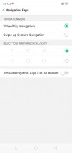 Navigation settings - Oppo Realme 2 review