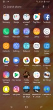 App drawer - Samsung Galaxy A6+ (2018) review