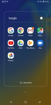 Folder view - Samsung Galaxy A7 (2018) review