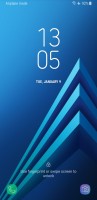 The lockscreen - Samsung Galaxy A8 (2018) review