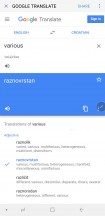 Expand to Google Translate - Samsung Galaxy Note9 review