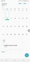 Same in the calendar - Samsung Galaxy Note9 review