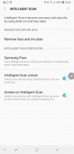 Intelligent scan - Samsung Galaxy Note9 review