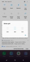 Notifications • Toggles • Toggle grid options • Task switcher: List view - Samsung Galaxy Note9 review
