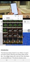 Pop-up view - Samsung Galaxy Note9 review