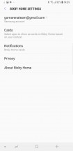 Bixby Home interface - Samsung Galaxy Note9 review