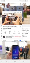 Pop-up view - Samsung Galaxy S9+ review