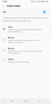Sound settings - Samsung Galaxy S9+ review