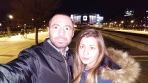 Low-light normal selfie + flash - f/2.0, ISO 1820, 1/10s - Sony Xperia XA2 Ultra review