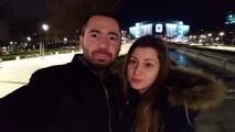 Low-light normal selfie - f/2.0, ISO 2305, 1/10s - Sony Xperia XA2 Ultra review