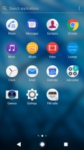 App drawer - Sony Xperia XA2 review