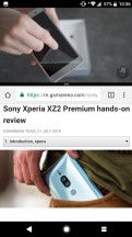 Split screen - Sony Xperia XZ2 Premium review