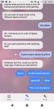 Xperia Assistant main chat interface Xperia Assistant main chat interface - Sony Xperia XZ2 Compact review - Sony Xperia XZ2 Compact review