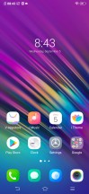 The homescreen - Vivo V11 review