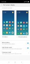 Fullscreen and navigation options - Xiaomi Mi 8 SE review