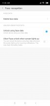 Face recognition and fingerprint unlock - Xiaomi Mi 8 SE review