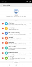 App vault settings - Xiaomi Mi 8 SE review