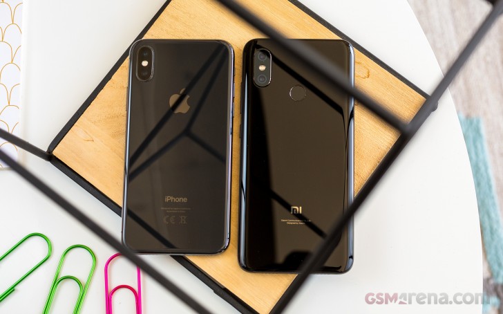 xiaomi mi 8 x iphone 6s