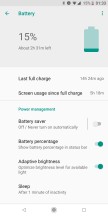 Battery life snapshots from three different days - Xiaomi Mi A2 long-term review