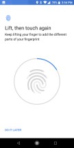 Fingerprint enrollment - Xiaomi Mi A2 review