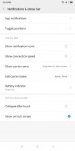 No notification icons - Xiaomi Mi Mix 2s review