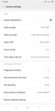 Camera settings: Video 2 - Xiaomi Mi Mix 2s review