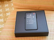 Xiaomi Mi Mix 3 retail box - Xiaomi Mi Mix 3 hands-on review
