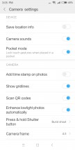 Camera settings - Xiaomi Redmi 5 review